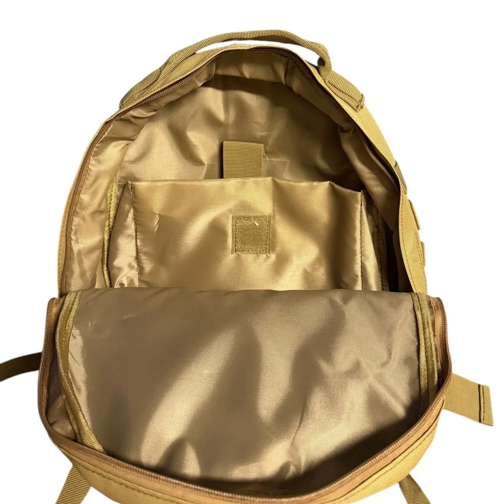 Winchester Tactical Backpack‎ Dooley Enterprises Tan Khaki MOLLE Bag Zip EUC